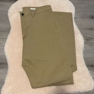 NWT Mens H&M tan khaki pants size 38